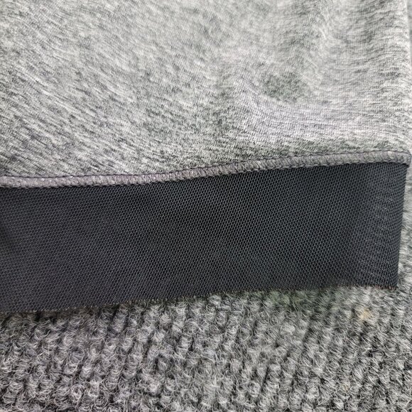 Champion C9 Womans Large Open Back Cut Out Gray Black Mesh Accent Athletic Top - Picture 10 of 13